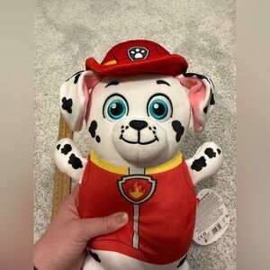 HugMees by Original Squishmallows Paw Patrol Marshall 12” Plush NWT